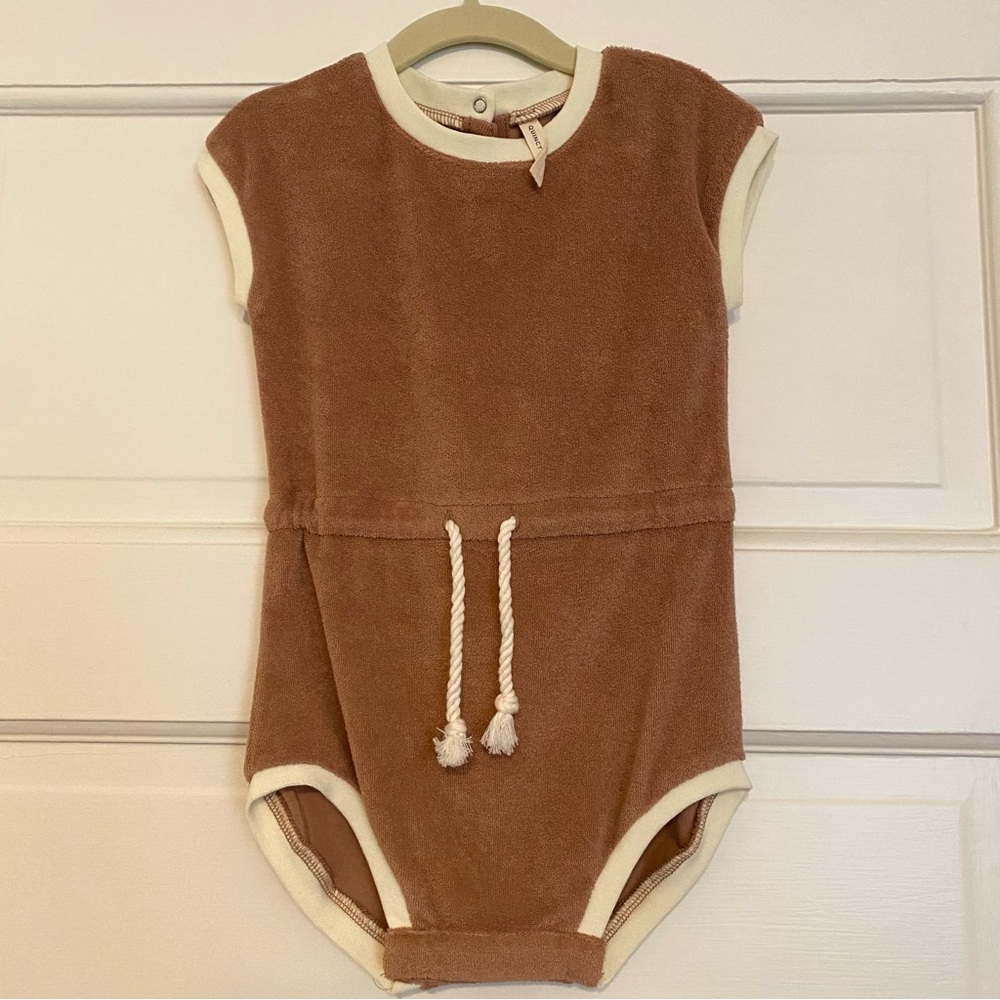 Quincy Mae Toddler Terry Romper
